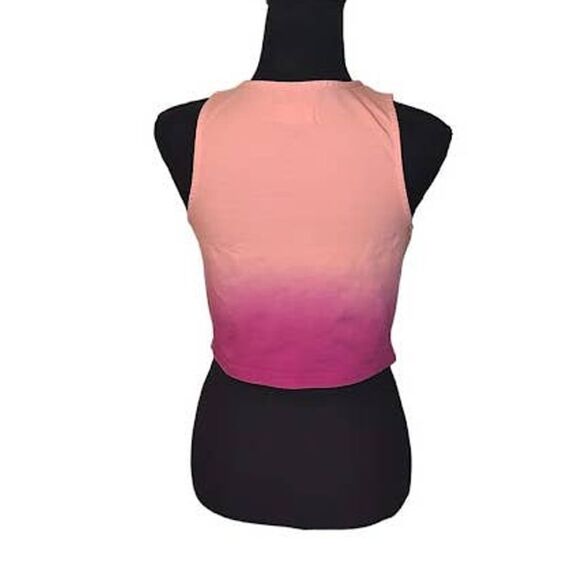 Lou & Grey Pink Ombre Crop Tank Medium - Picture 3 of 5
